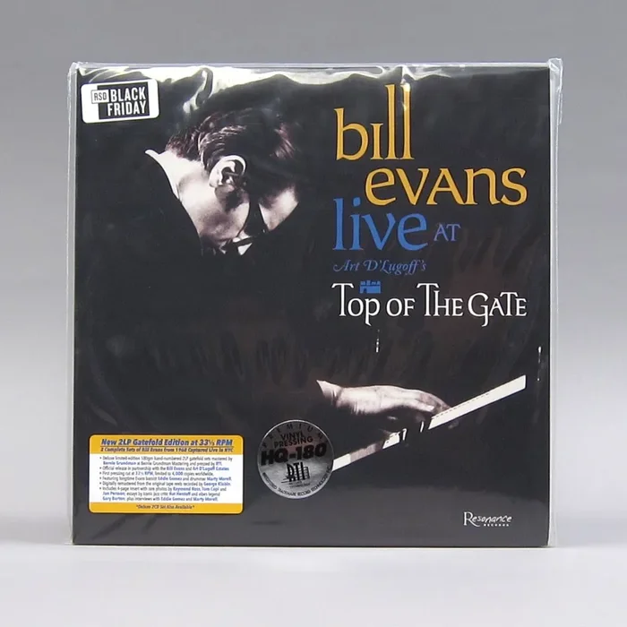 Bill Evans: Live at Art D’Lugoff’s Top of The Gate (180g) Vinyl 2LP (Record Store Day)