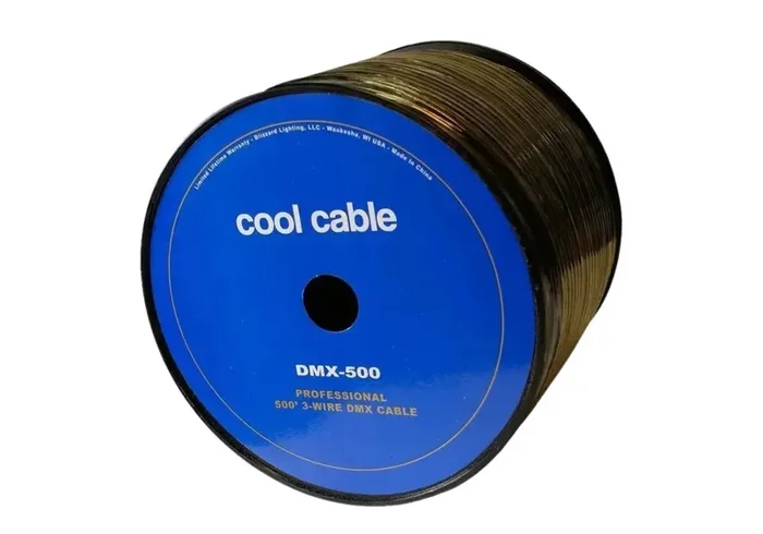 Blizzard Cool Cable 3-Wire DMX Cable – 500 Ft Spool on Sale