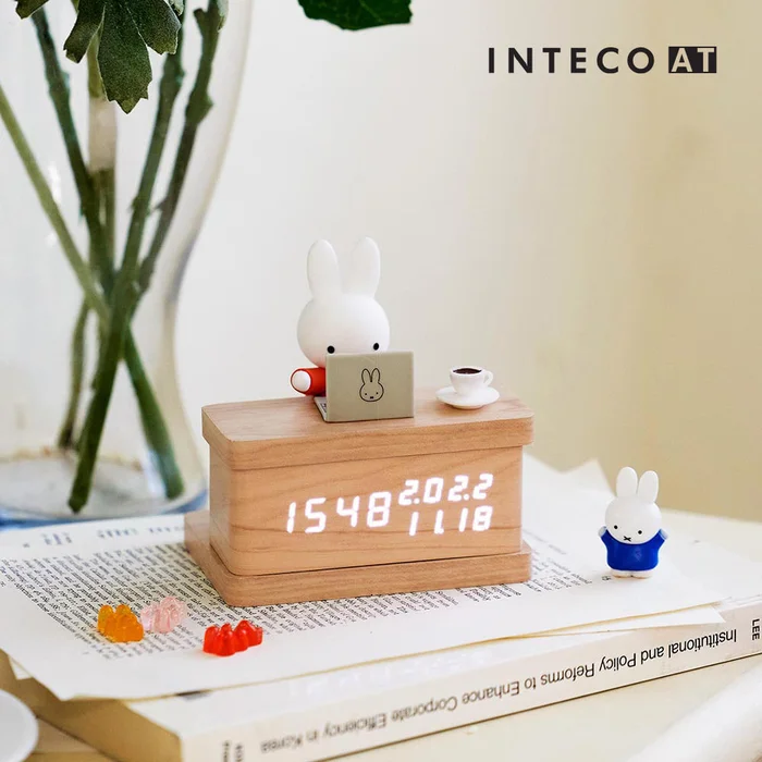 Bo Friends x Miffy – LED Calendar Clock