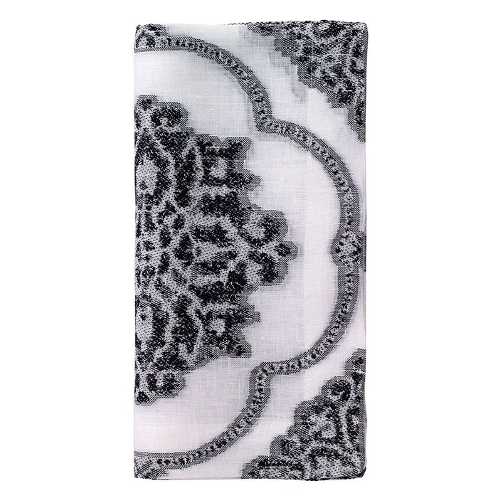 Bodrum Corte Black Napkin