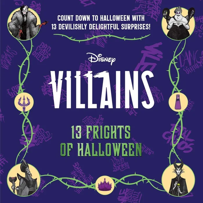 Book (Hardcover) – Disney Villains Countdown To Halloween With 13 Surprises