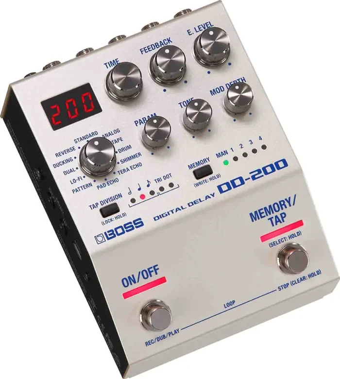 BOSS DD-200 Digital Delay Pedal for Electric Guitars Discount - Image 2