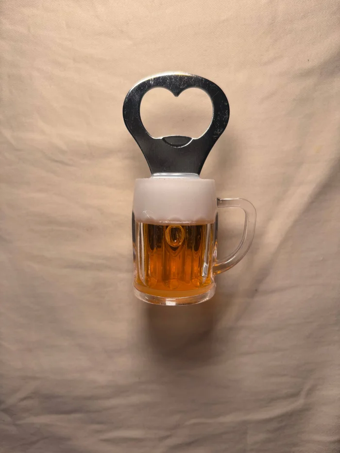 Bottle Opener Beer Magnet