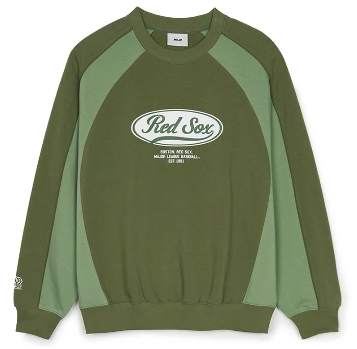 BoyNextDoor – Varsity Sportive Color Block Lettering Man to Man