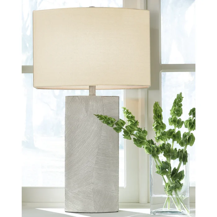 Bradard Ivory/Brown Table Lamp – 30.5 in