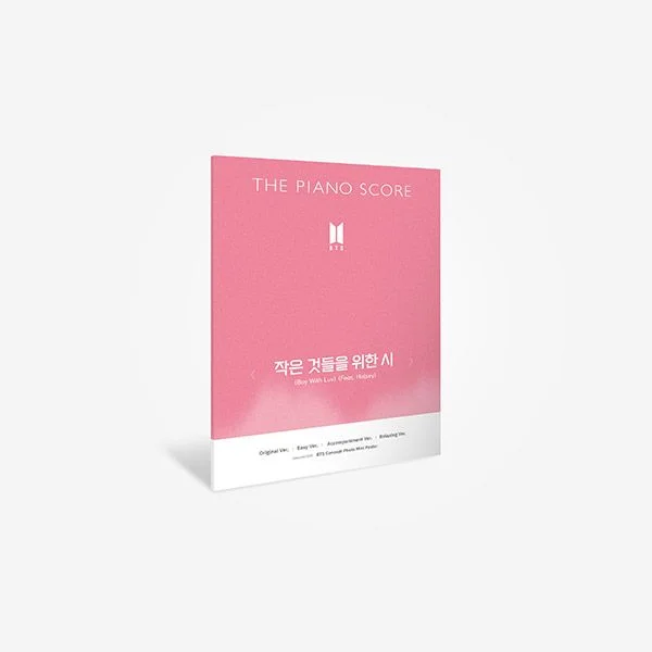 BTS – THE PIANO SCORE : Boy With Luv