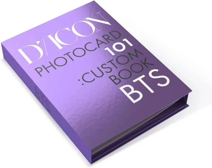 BTS Dicon Photocard 101 Custom Book