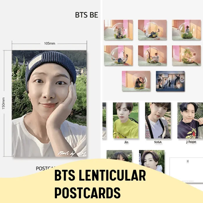 BTS Lenticular Postcards – BE & Love Yourself Answer versions