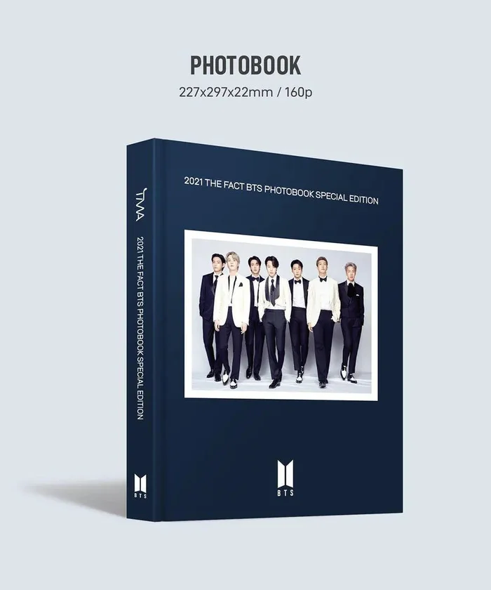 BTS Official The Fact Photobook Special Edition (2020-2022 all versions available)