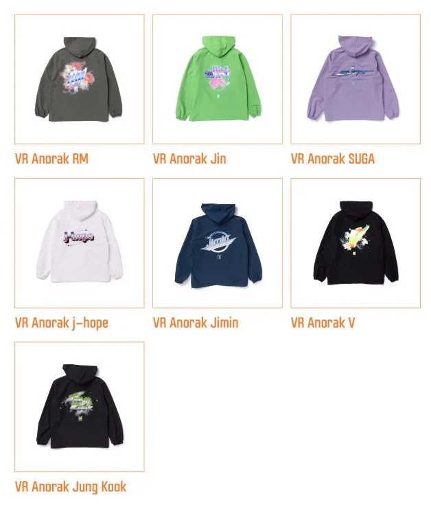 BTS Permission To Dance PTD Pop Up – Vr Anorak