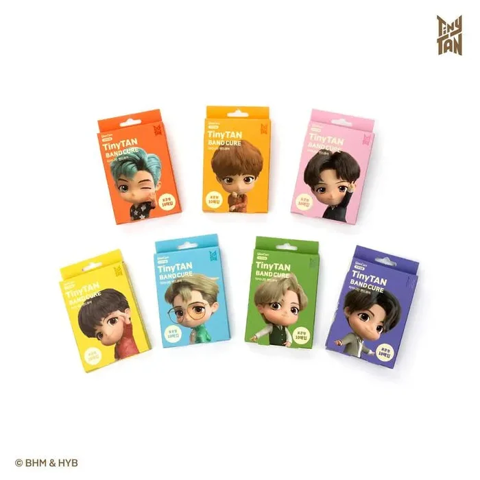 BTS TinyTAN Dynamite Band Aids (10 each)