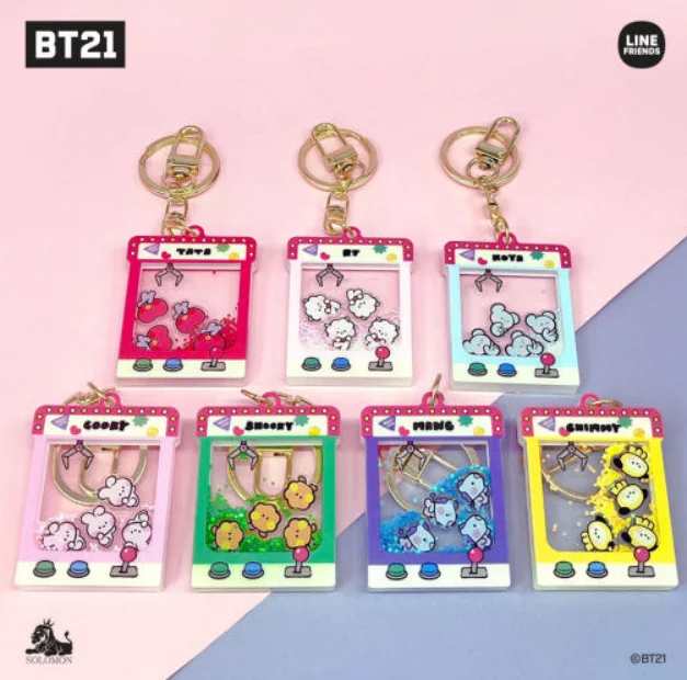 BTS x BT21 – Minini Glitter Key Holder