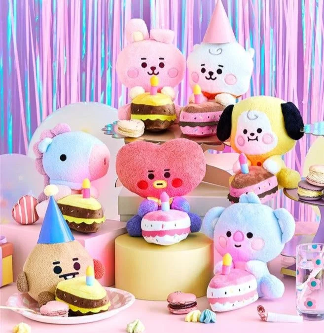 BTS x BT21 Baby Official Lighting Cake Doll