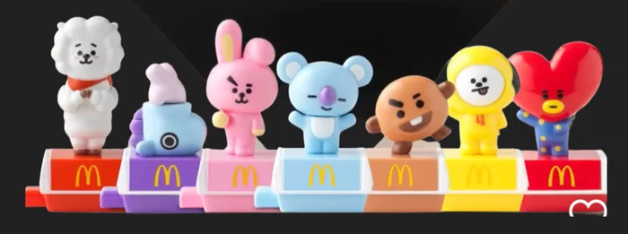 BTS x BT21 Limited Edition MDBonald’s Collector Figurine