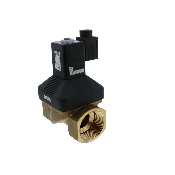 Burkert 2-Way Solenoid Valve Normally Closed 2 FPT 240V