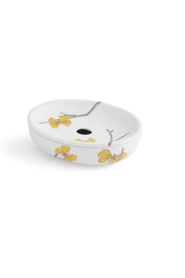 Butterfly Ginkgo Bath Collection – Soap Dish