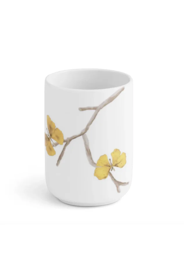 BUTTERFLY GINKGO TOOTHBRUSH HOLDER