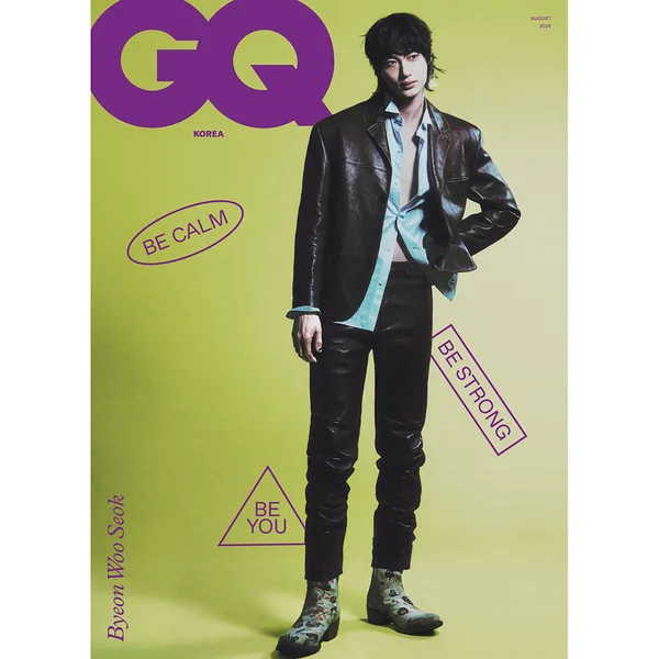 BYEON WOO SEOK – GQ Korea Magazine 2025 August Issue