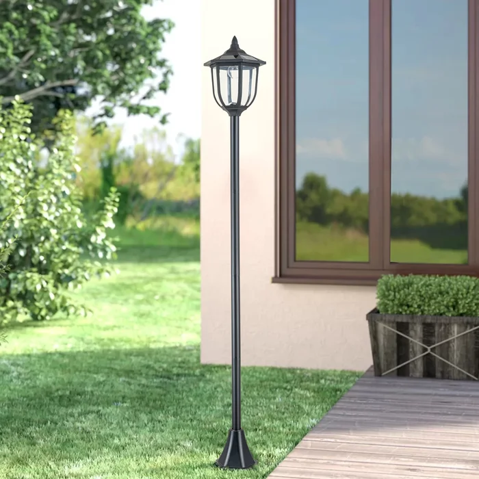 C Cattleya 69″ Dusk to Dawn Solar LED Outdoor Post Light