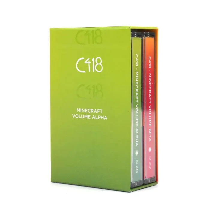 C418: Minecraft Volume Alpha + Volume Beta 2xCassette Boxset – LIMIT 1 PER CUSTOMER