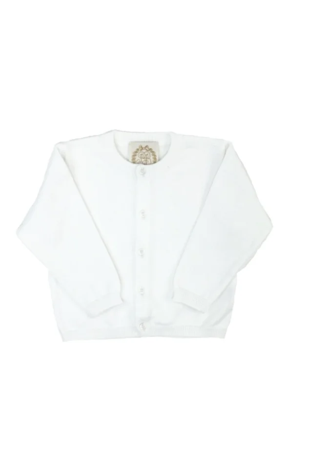 CAMBRIDGE CARDIGAN/PEARLIZED BUTTONS