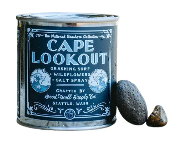 Candle – National Seashores: Crashing surf, Wildflowers, Salt 8oz.