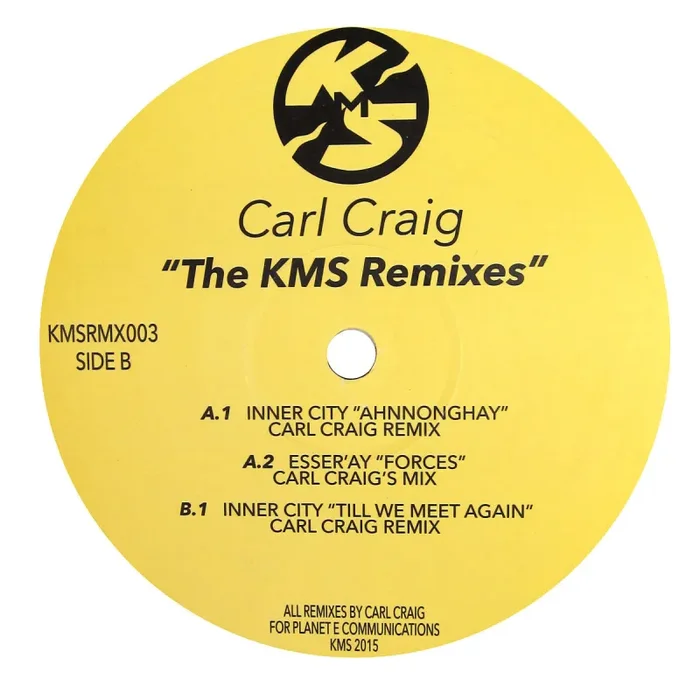 Carl Craig: The KMS Remixes (Inner City) Vinyl 12″