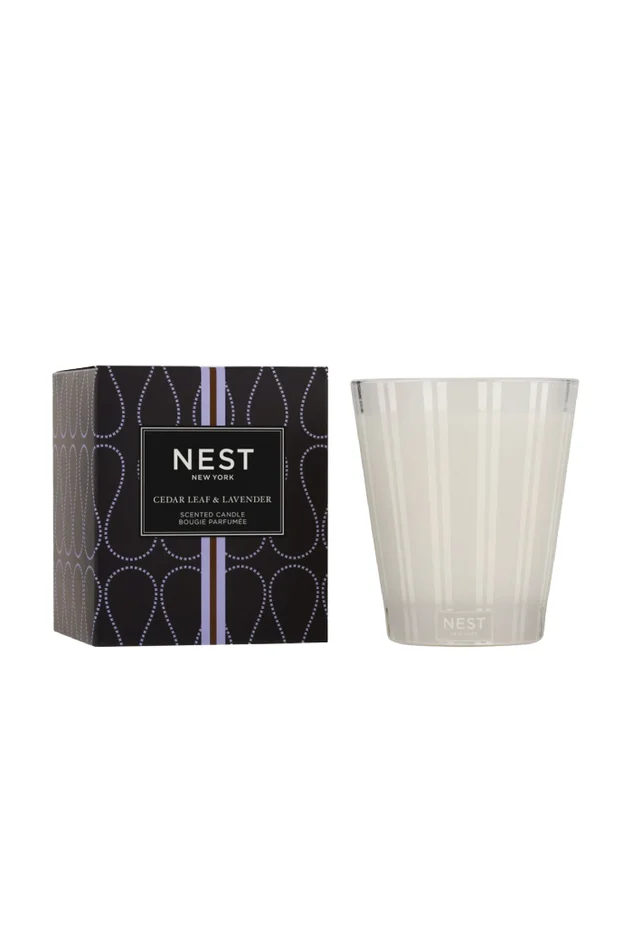 CEDAR LEAF AND LAVENDER CLASSIC CANDLE