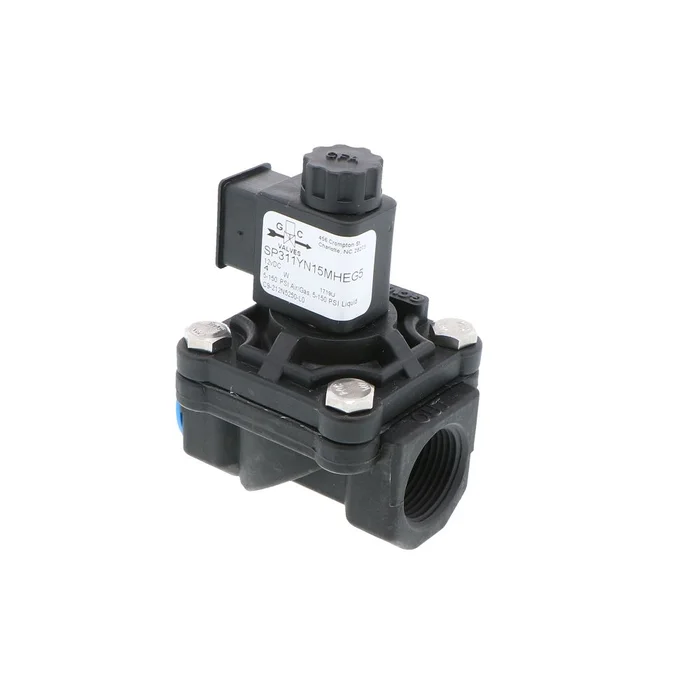 CFA C9 Series Solenoid Valve w/ Flow Control Normally Closed 3/4″ FPT 12VDC
