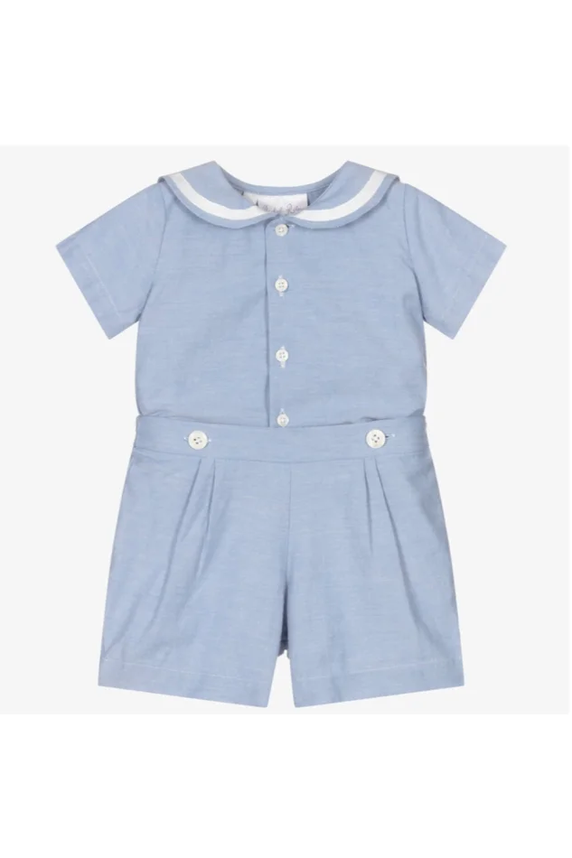 CHAMBREY SAILOR SHORT SET