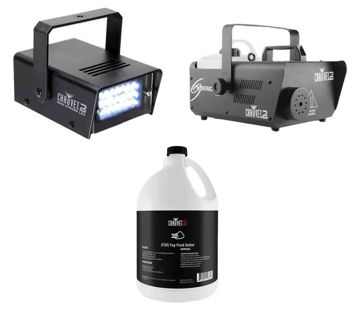 Chauvet DJ Fog Machine Package with Fluid Gallon on Sale