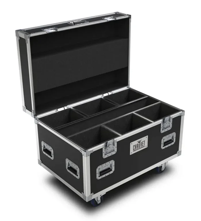 Chauvet Pro 6-Fixture Road Case for R1 Wash Moving Head Lights