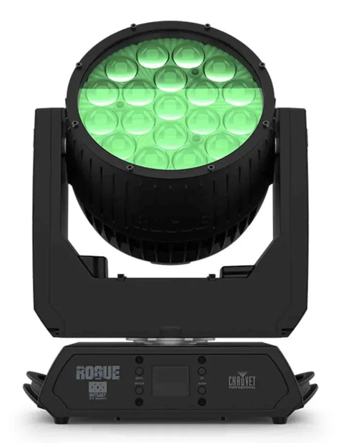 Chauvet Pro Rogue Outcast 2X Wash IP65 Rated RGBW LED Yoke Fixture