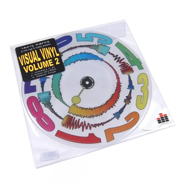 Chris Karns: Visual Vinyl Vol.2 Scratch (Clear Vinyl) Vinyl 12″