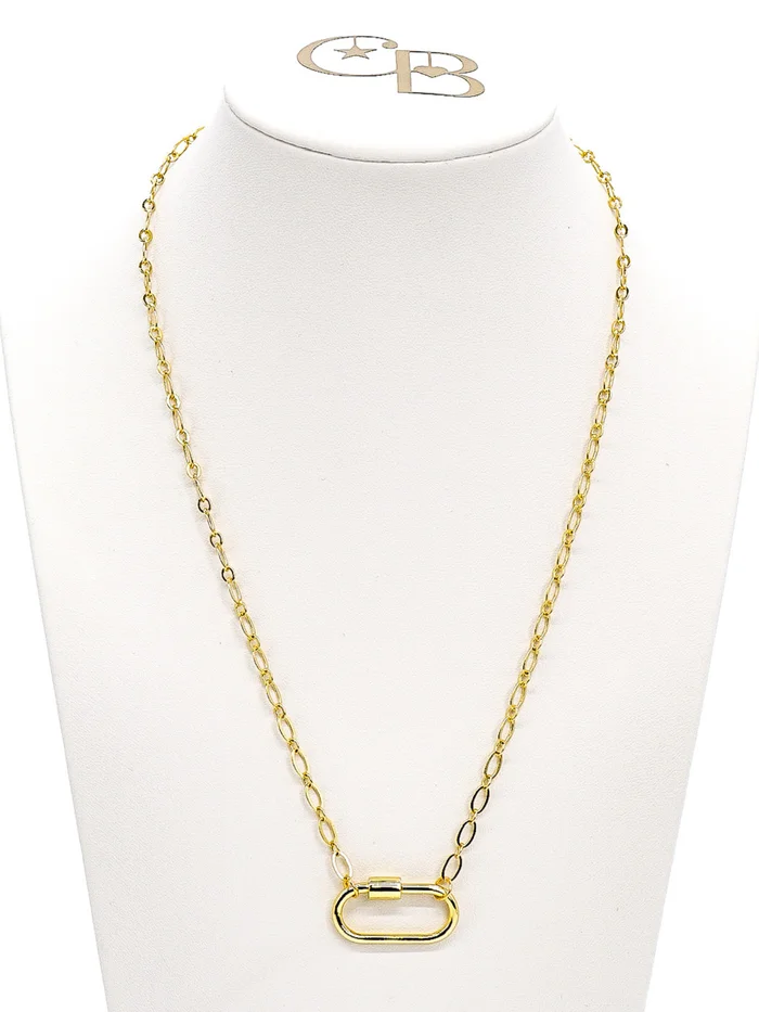 Christie Necklace/ Piper Carabiner