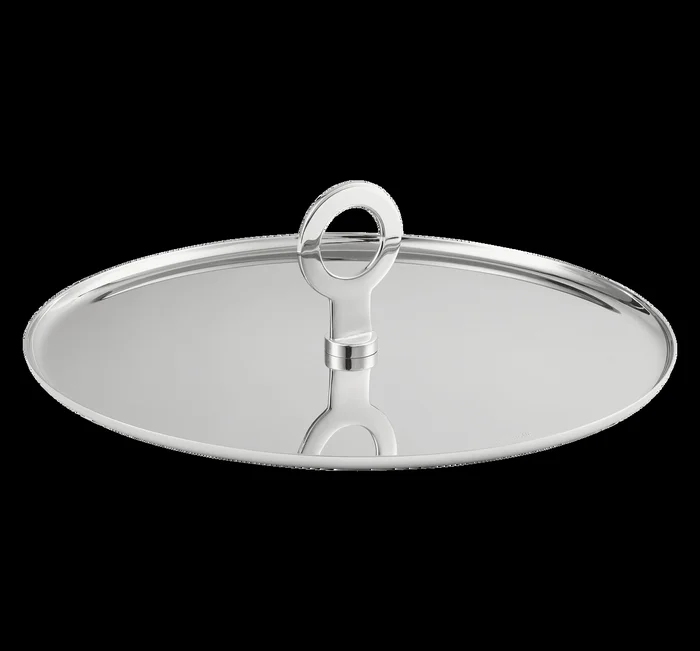 Christofle Oh De Stainless Cocktail Plate