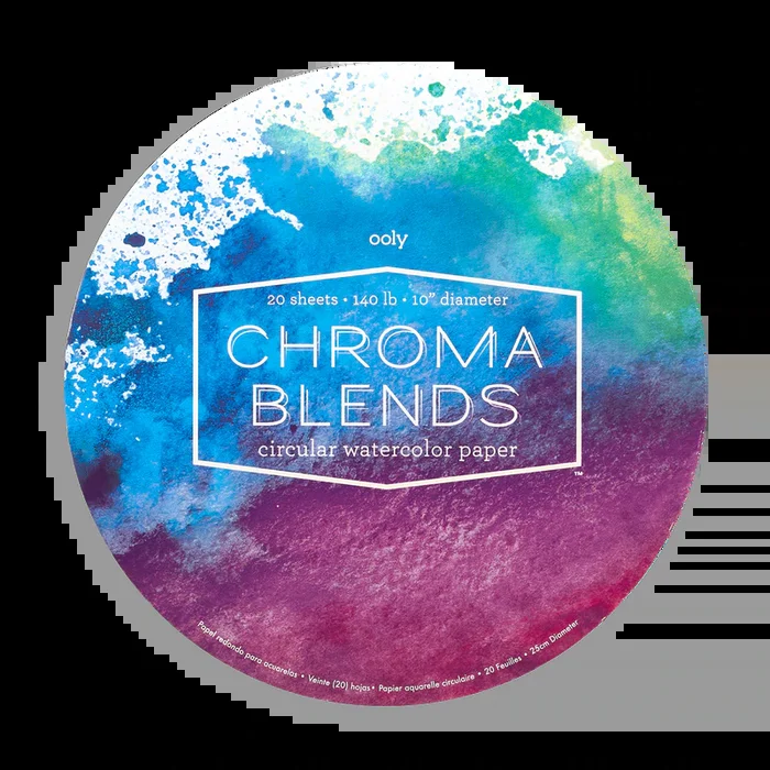 Chroma Blends – Circular Watercolor Paper
