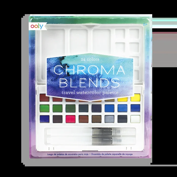 Chroma Blends – Travel Watercolor Pallete