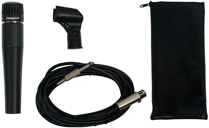 ChromaCast CC-IM-1 Dynamic Instrument Microphone with Cable and Clip