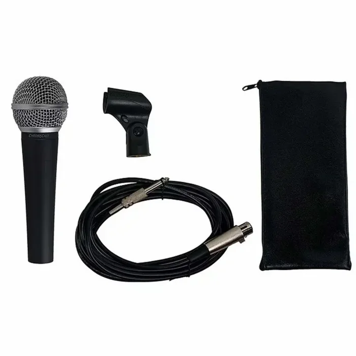 ChromaCast CC-VM-1 Dynamic Vocal Microphone with Cable and Clip