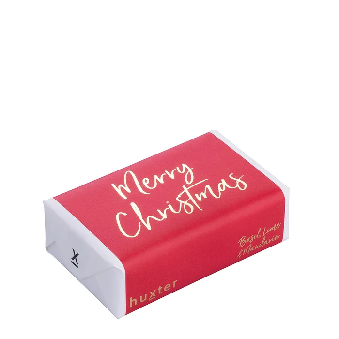 Cie Luxe Red Foil Merry Christmas Soap