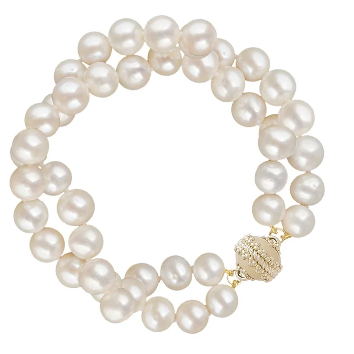Clara Williams Duet Pearl Bracelet