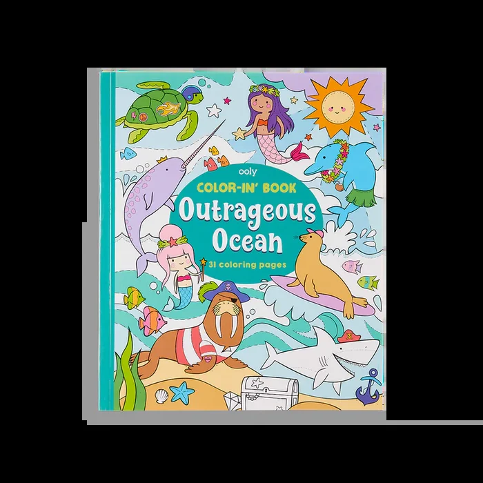 Color-in’ Book – Outrageous Ocean