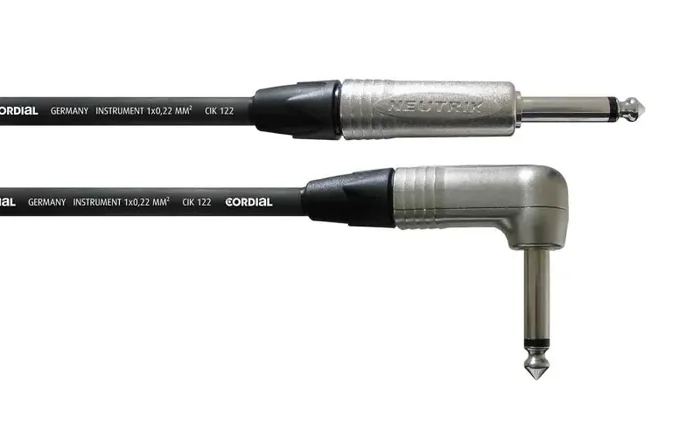 Cordial CXI PR, Robust and Durable Right Angle Instrument Cable