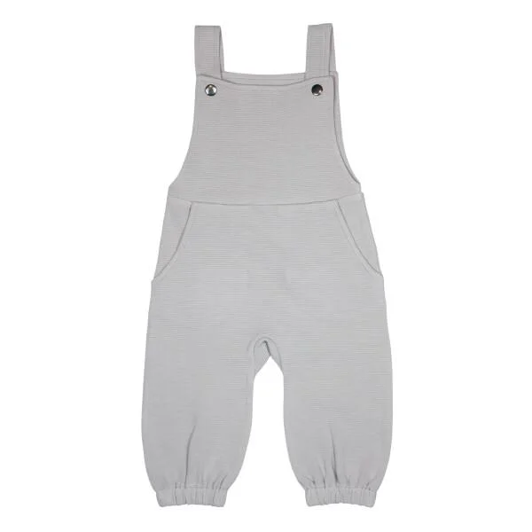 Corduroy Romper (Overalls) – Fog