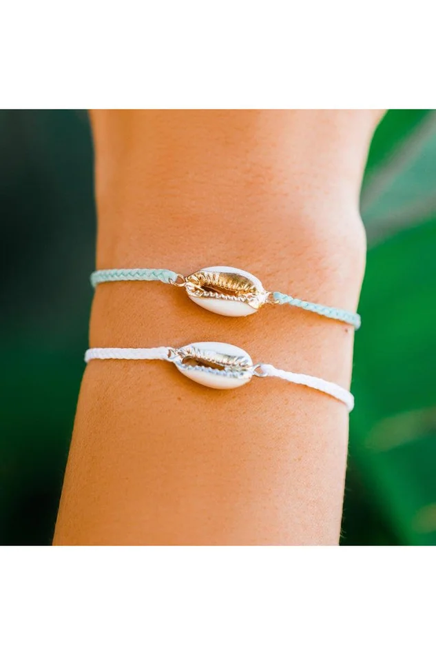Costa Cowrie Gold Bracelet-Winter Fresh