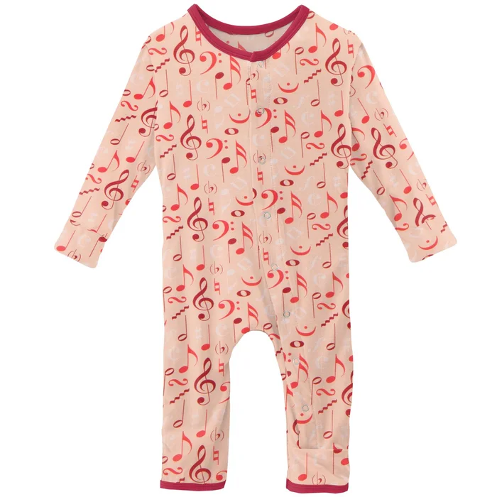 Coverall (Snaps/Zipper) – Peach Blossom Music Class