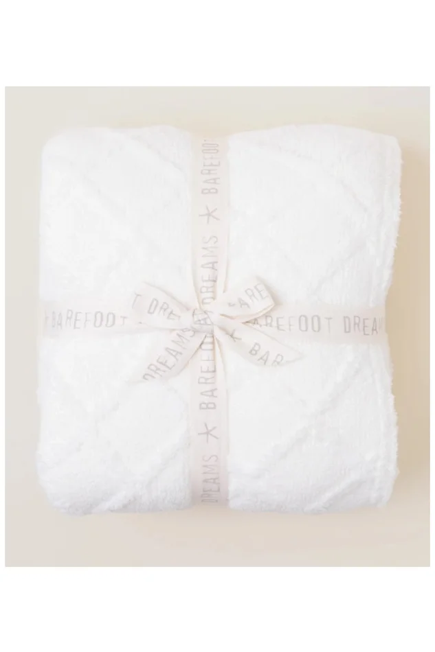 COZYCHIC DIAMOND JACQUARD THROW