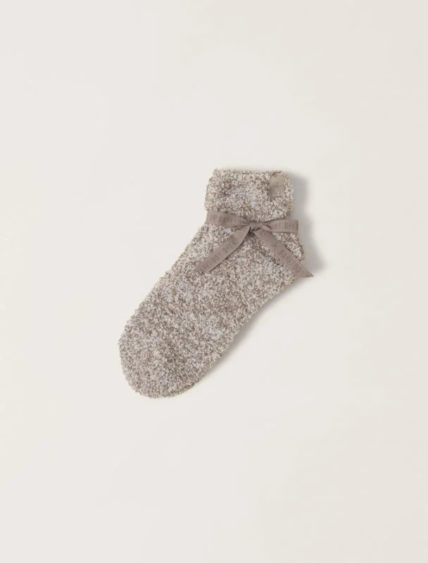 CozyChic® Heathered Tennis Socks Nickel