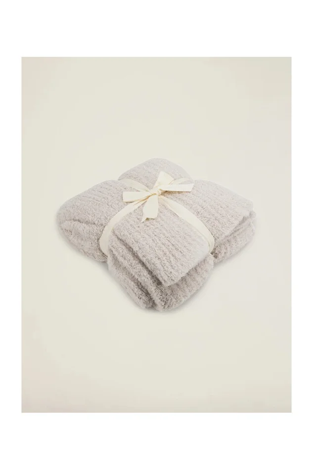 COZYCHIC RIBBED THROW-ALMOND